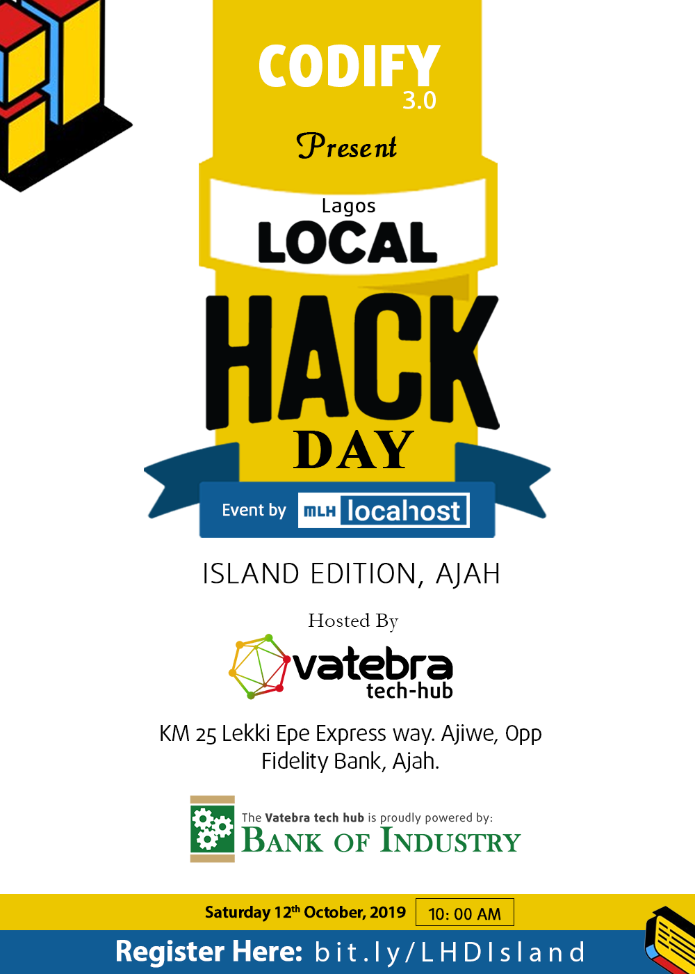 CODIFY 3.0 Lagos LOCAL HACK DAY (MLH Localhost)